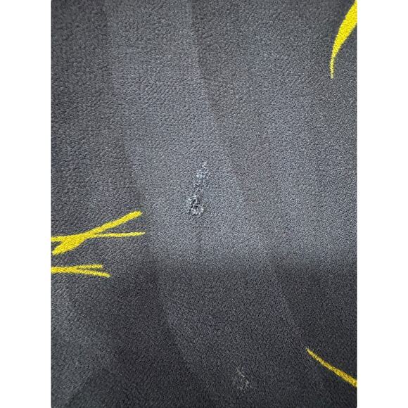 Reformation Floral Mini Dress - Black with Yellow and Purple - Picture 8 of 14